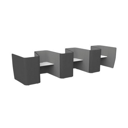 Motion Zip 6 Partition Work Pod - 2