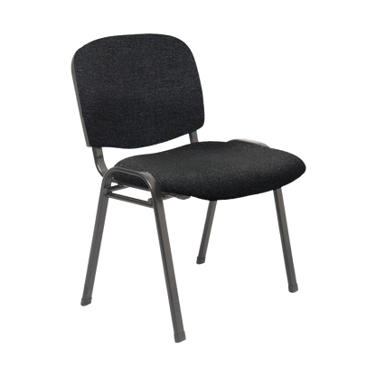 Nova Visitor Chair Black Fabric - Office Furniture Company