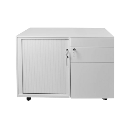 Order Mobile Caddy With Drawers & Cupboard Left