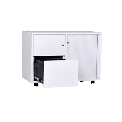 Order Mobile Caddy With Drawers & Cupboard Left