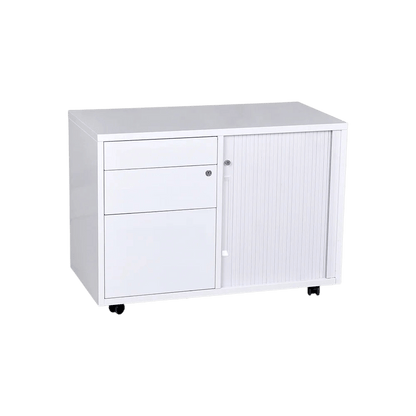 Order Mobile Caddy With Drawers & Cupboard Left