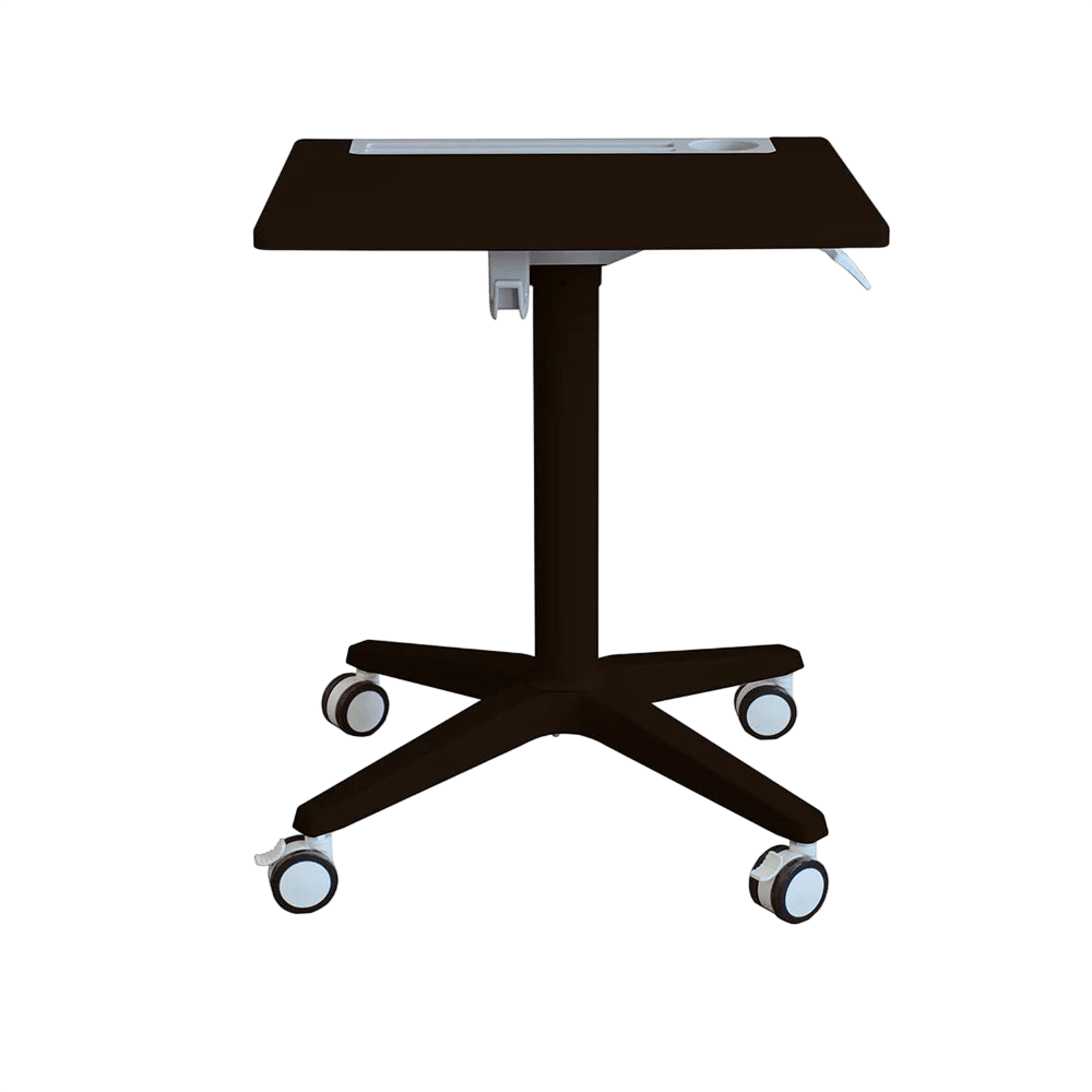 Oslo Mobile Sit Stand Mobile Laptop Desk White