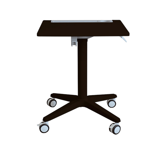 Oslo Mobile Sit Stand Mobile Laptop Desk White