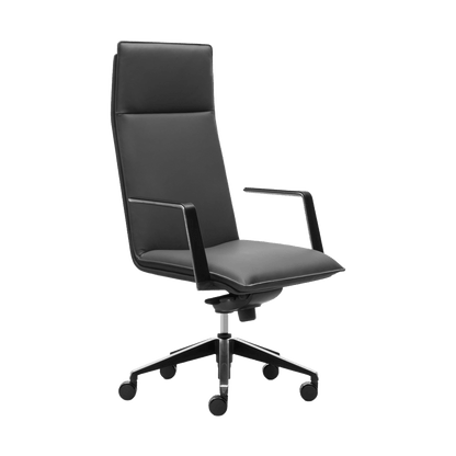 Mirage High Back Executive Chair in Leather Executive & Boardroom Chairs