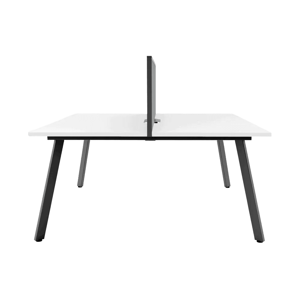 Eternity 2 Person Double Sided Workstations with Screen Multi-Person Desks