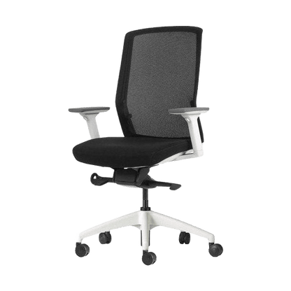 Aveya White Ergonomic Office Chair Task & Operator Chairs