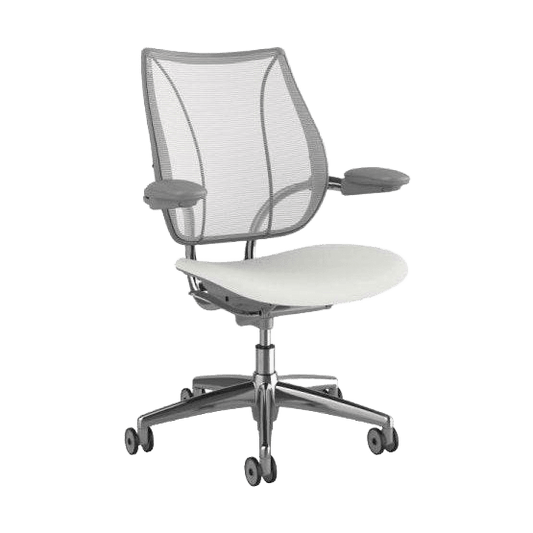 Humanscale Liberty Mesh Chair in White Executive & Boardroom Chairs