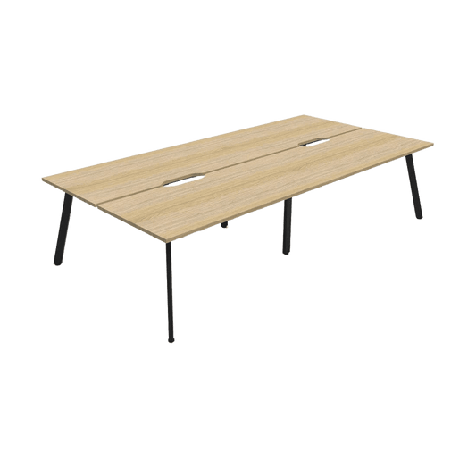 Eternity 4 Person Double Sided Workstations Multi-Person Desks