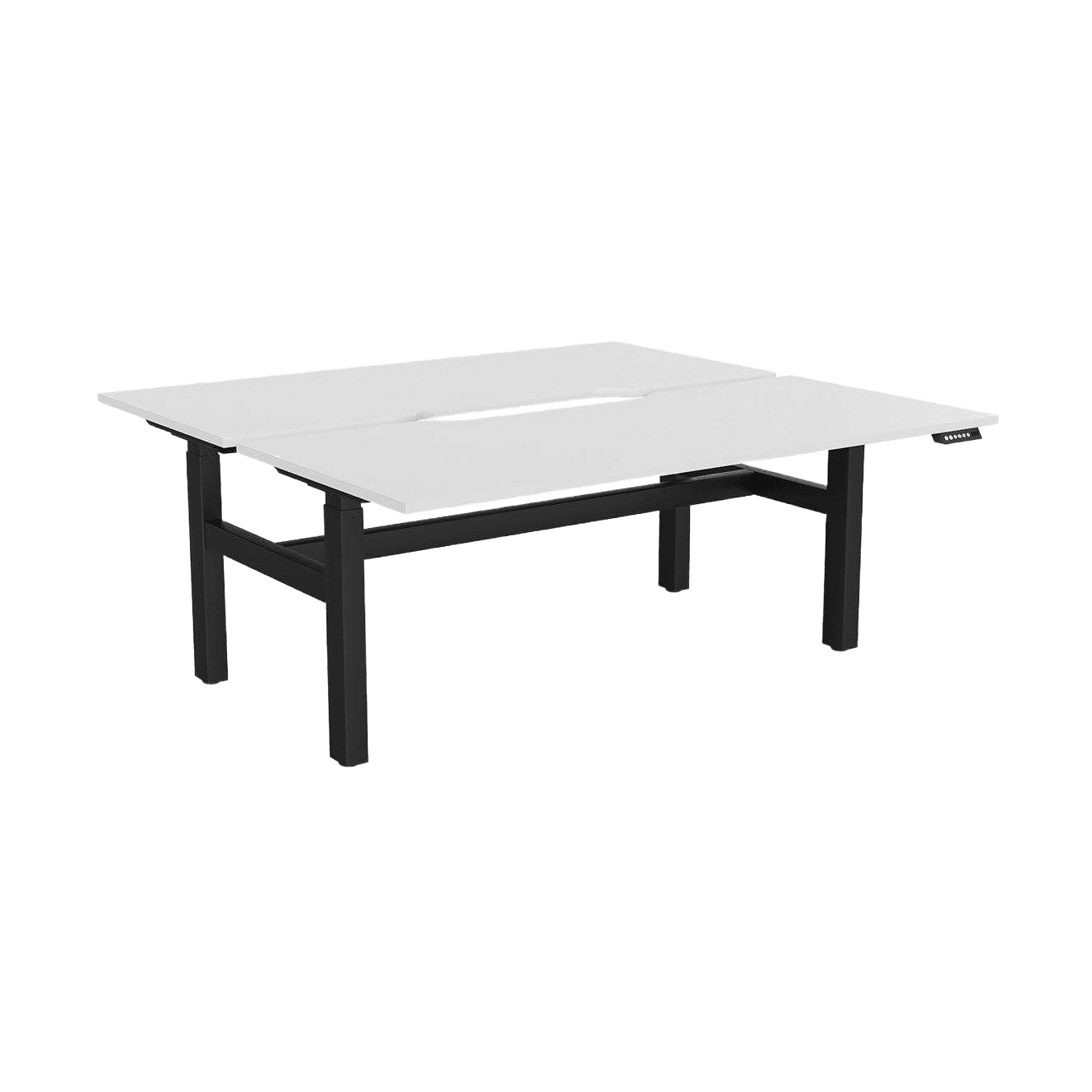 Agile Electric Height Adjustable Desk 2 Person-Double Sided Multi-Person Desks