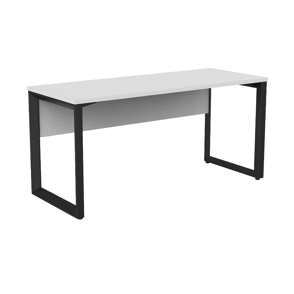 Anvil Single Straight Desk with Modesty Single Desks