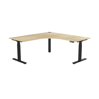 Agile Motion+ Electric Height Adjustable Corner Workstation Corner & L-Shaped Desks