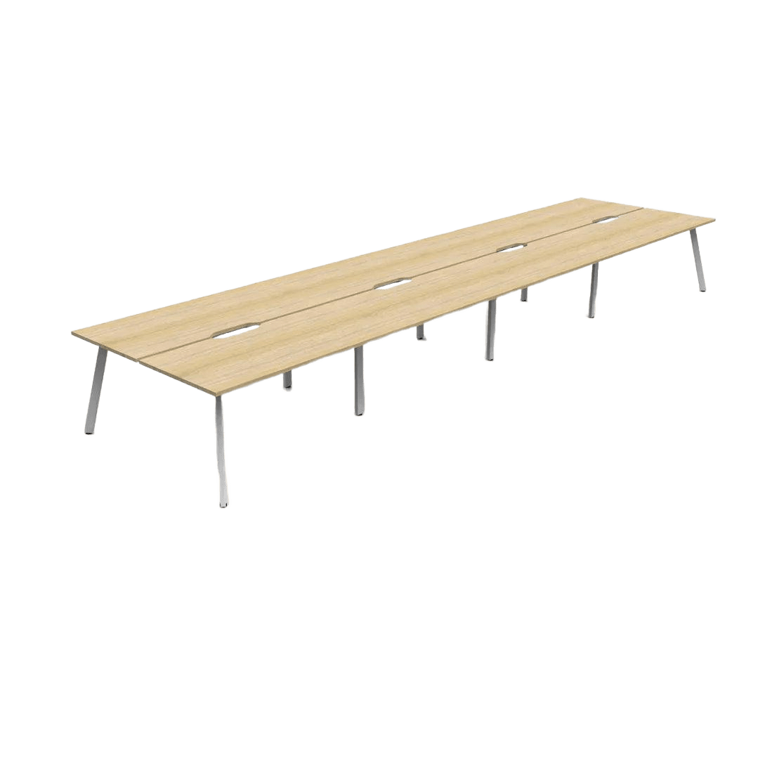 Eternity 8 Person Double Sided Workstations Multi-Person Desks