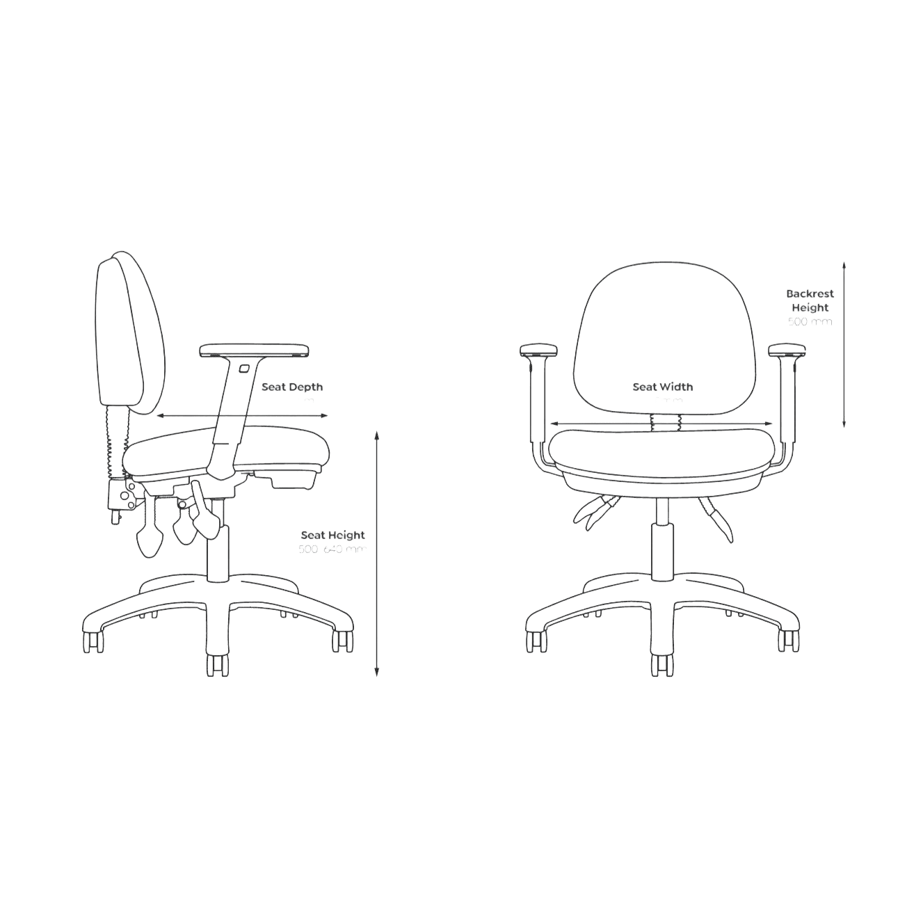 Evo Office Chair Task & Operator Chairs