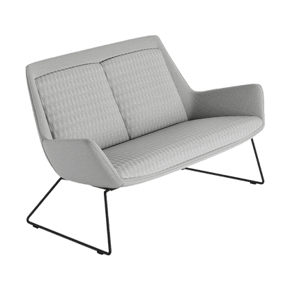 Aquila Two Seater Low Back Office Lounge Lounges & Soft Seating