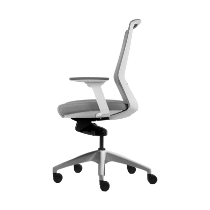 Aveya White Ergonomic Office Chair Task & Operator Chairs