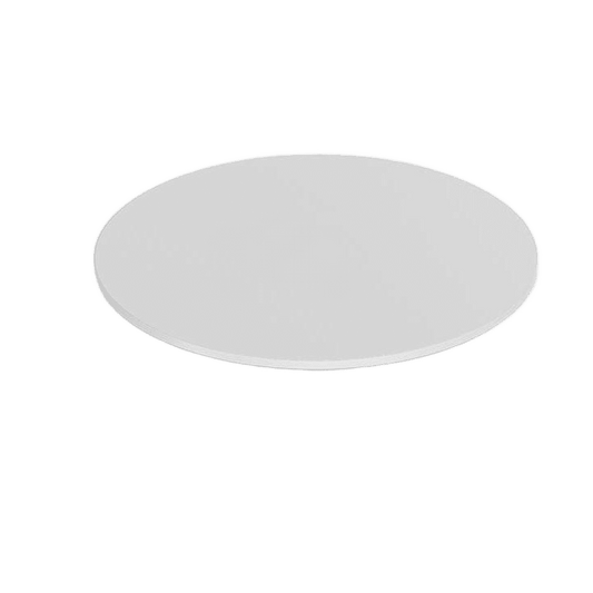 Round Worktop in White Components