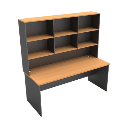 Rapid Worker Office Desk with Hutch Single Desks