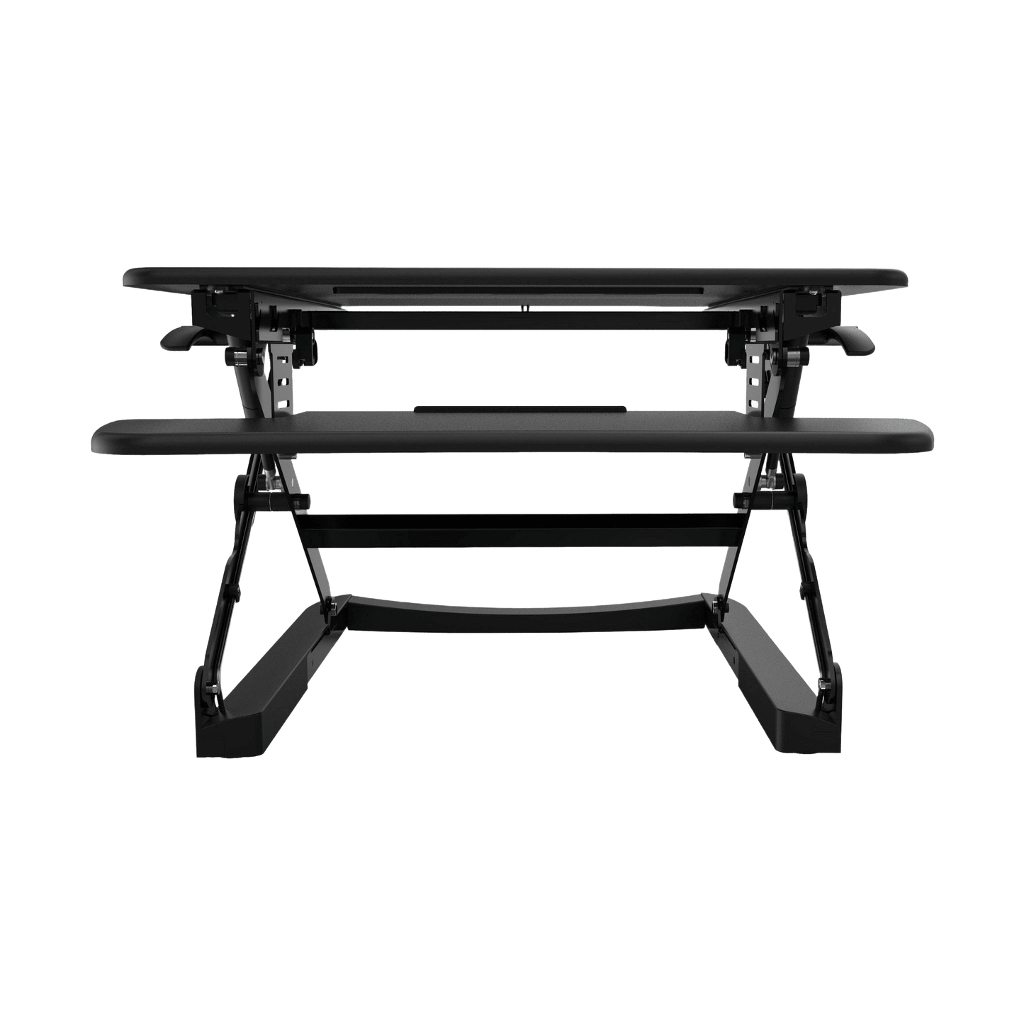 Manual Desk Riser Monitor & Desk Accessories