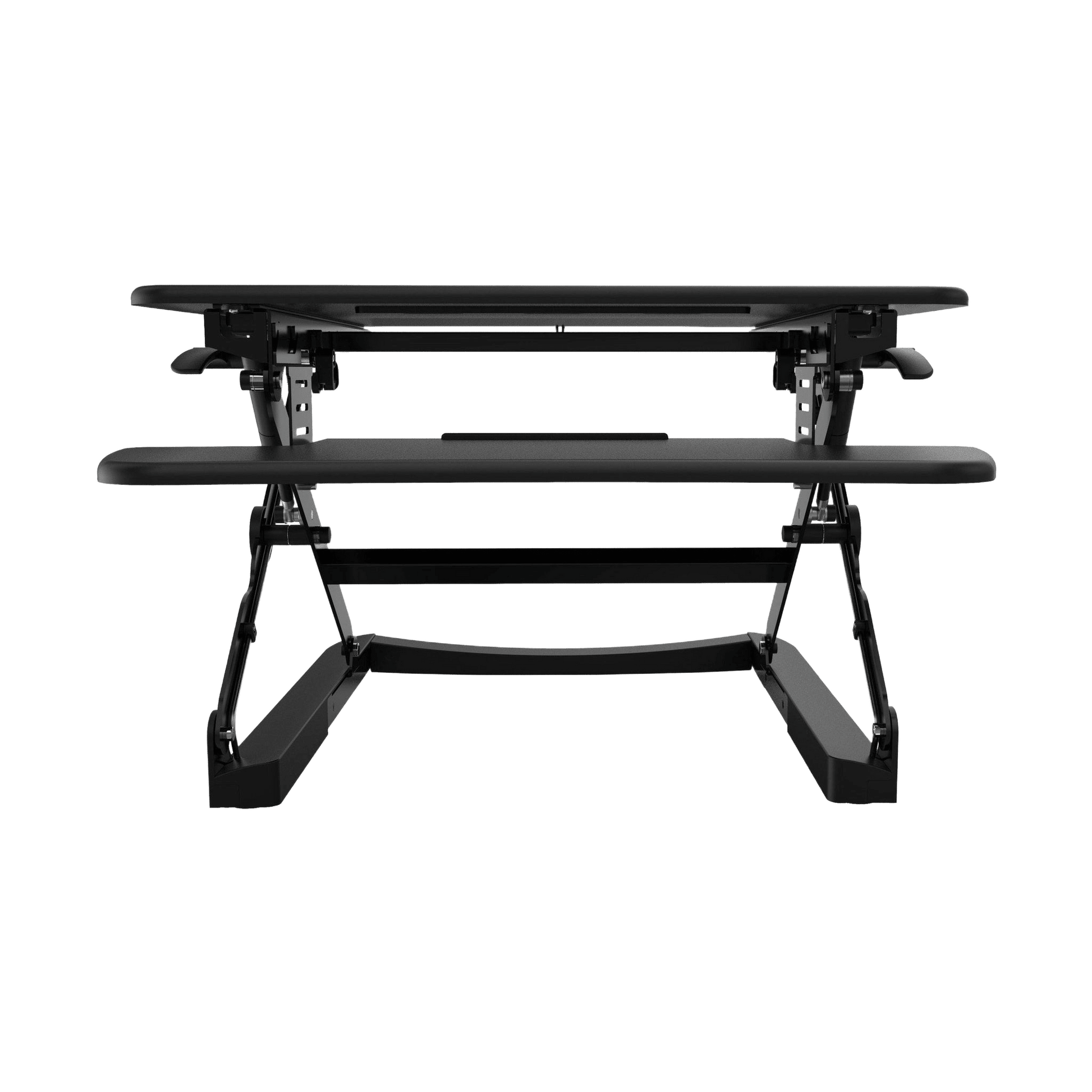 Manual Desk Riser Monitor & Desk Accessories