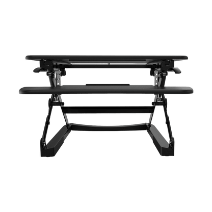 Manual Desk Riser Monitor & Desk Accessories