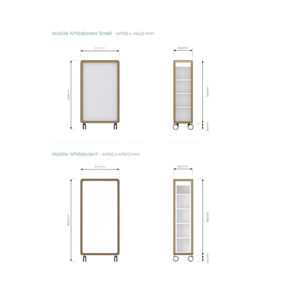 Rover Double Sided Mobile Whiteboard Whiteboards & Presenation Boards