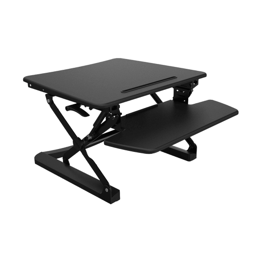 Manual Desk Riser Monitor & Desk Accessories