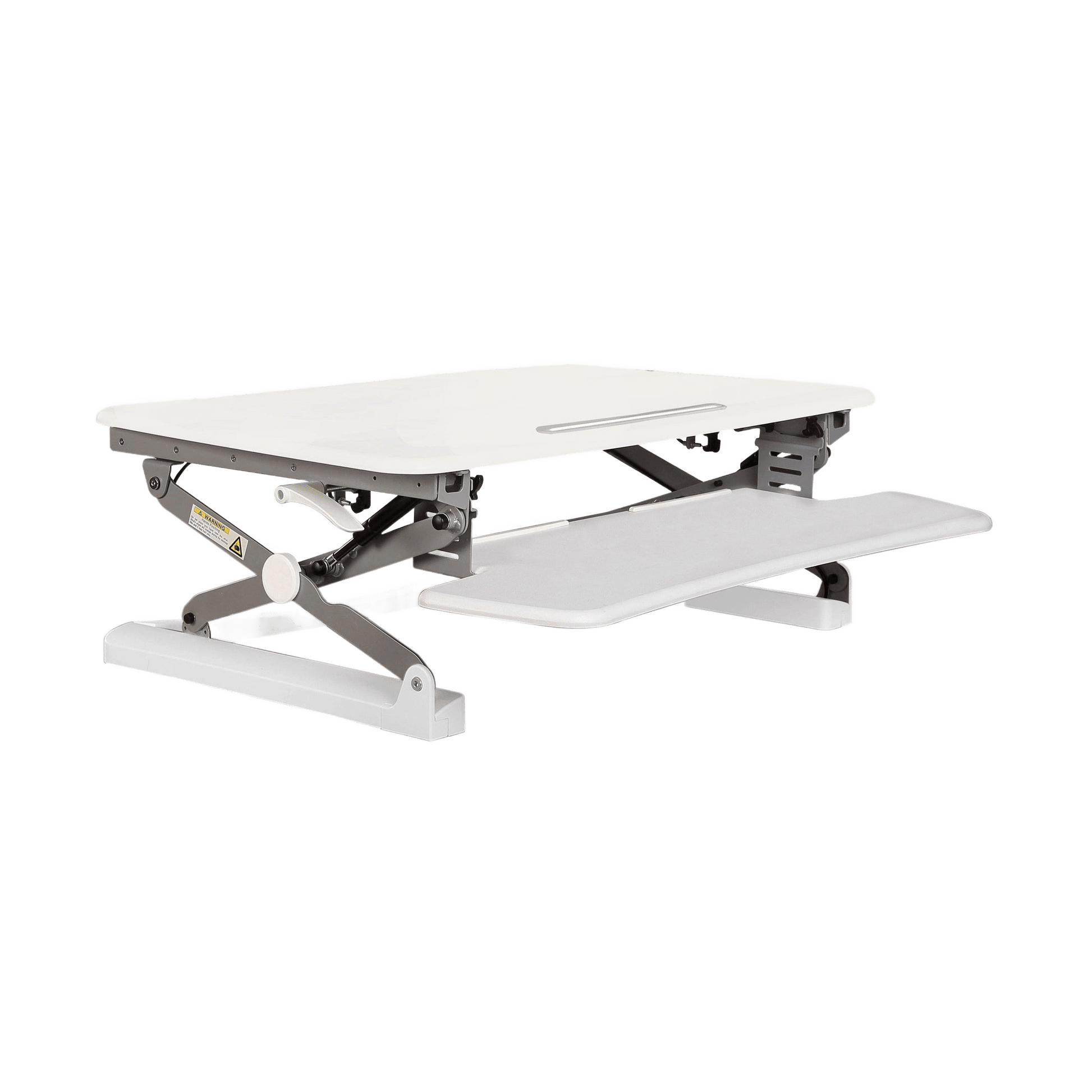 Manual Desk Riser Monitor & Desk Accessories