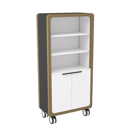 Rover Mobile Half Locker Bookcase Reception & Boardroom Storage