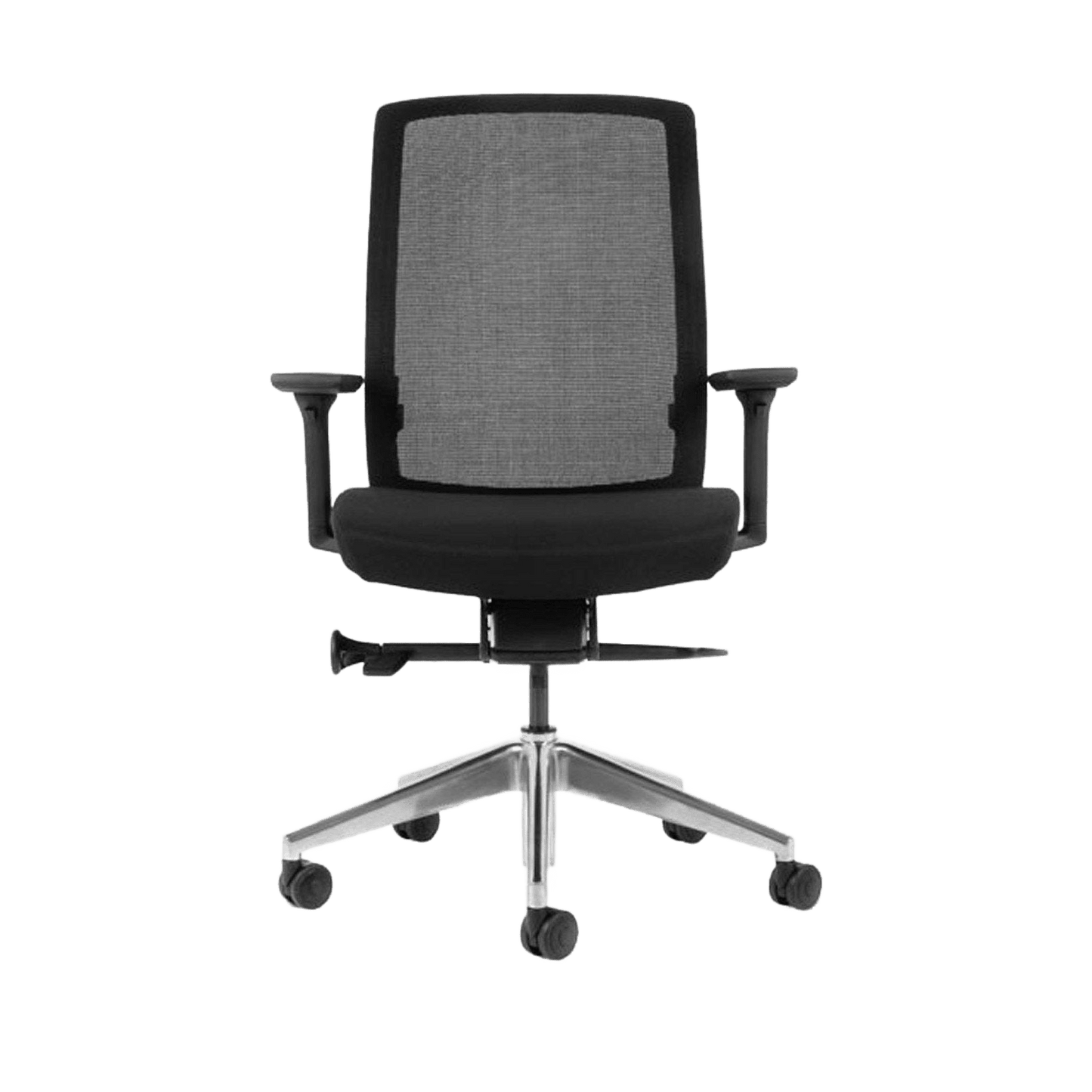 Aveya Black Ergonomic Office Chair Task & Operator Chairs