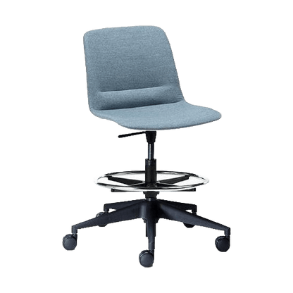 Unica Swivel Drafting Stool Upholstered Stools & High Seating