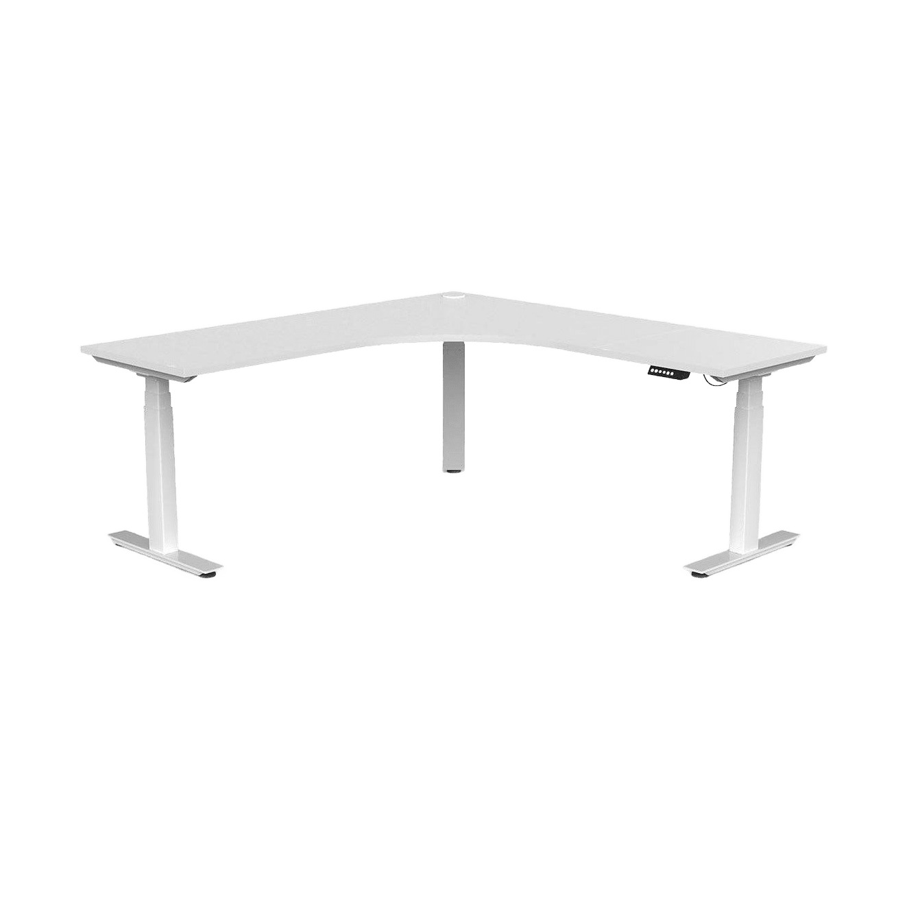 Agile Motion+ Electric Height Adjustable Corner Workstation Corner & L-Shaped Desks
