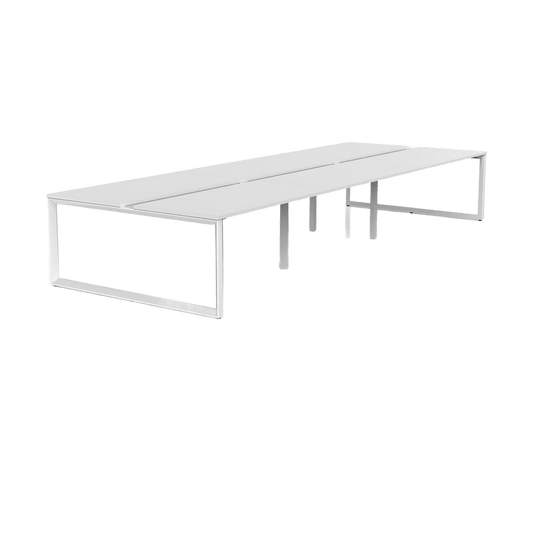 Anvil 6 Person Double Sided Workstations Multi-Person Desks