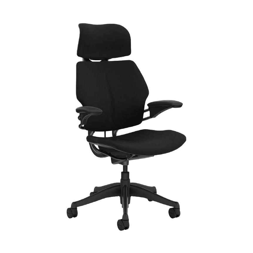 Humanscale Freedom Task Chair with Headrest in Fabric Task & Operator Chairs
