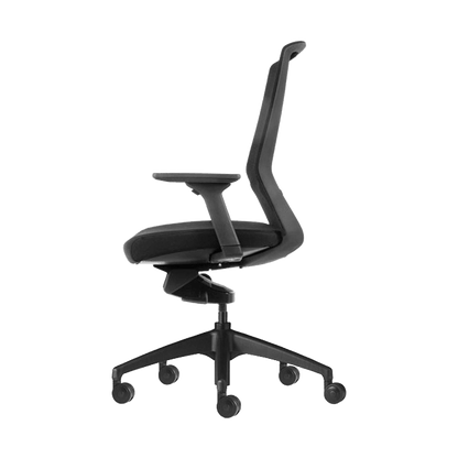 Aveya Black Ergonomic Office Chair Task & Operator Chairs