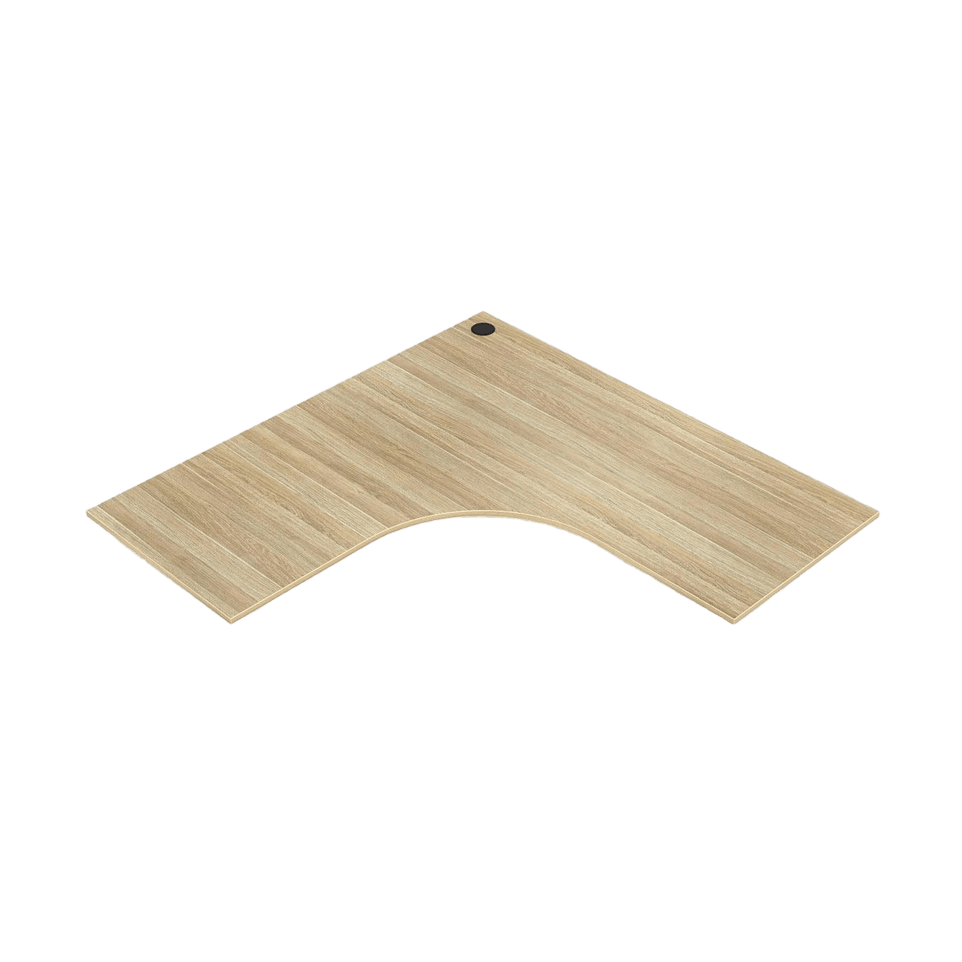 Corner Worktop in New Oak Components