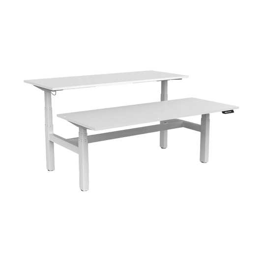 Agile Motion+ Electric Height Adjustable Desk 2 Person-Double Sided Multi-Person Desks