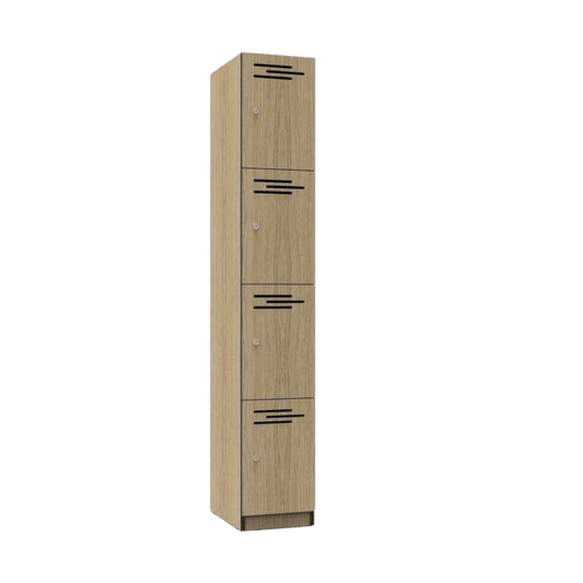 Infinity 4 Door Melamine Locker Lockers & Secure Storage