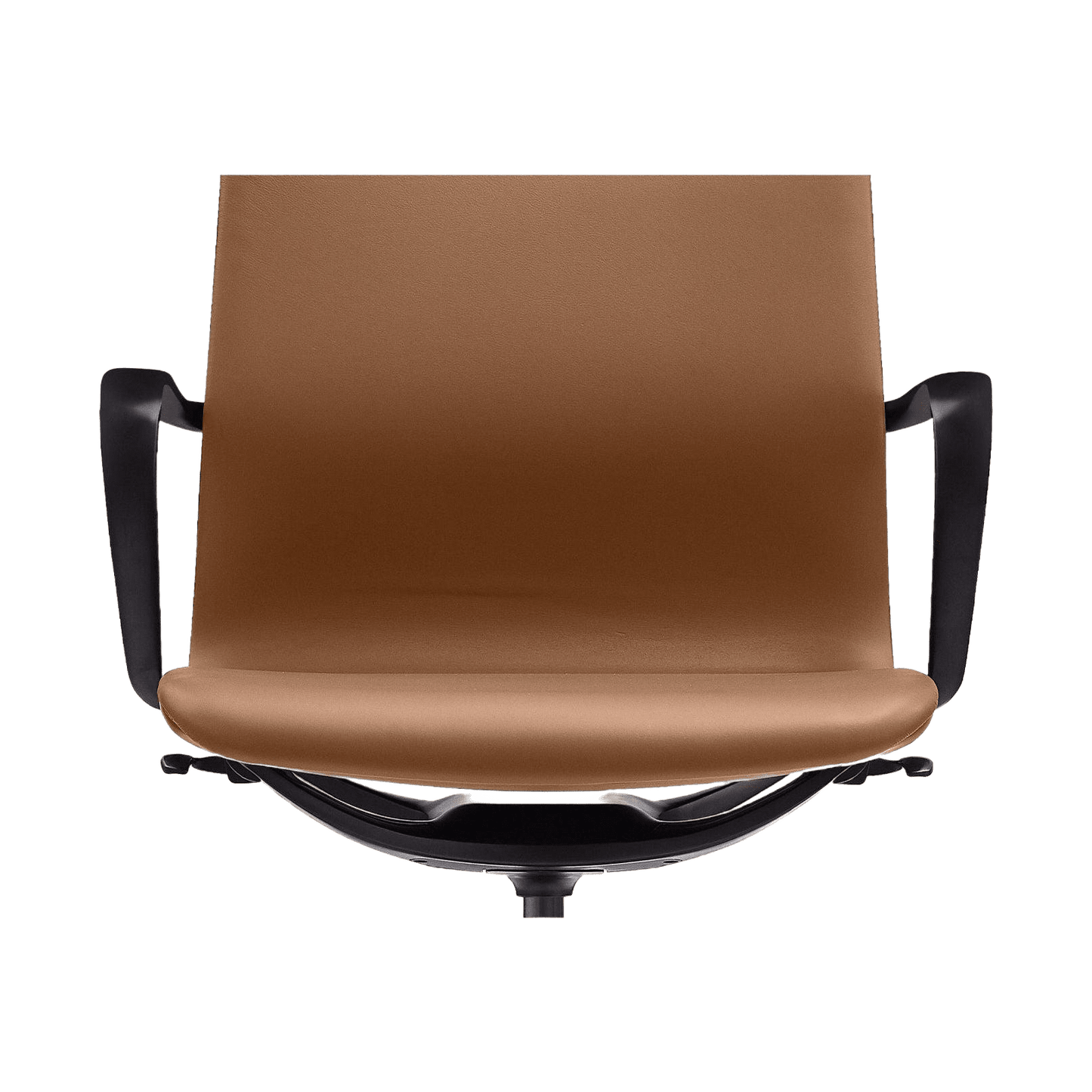 Meta Executive Meeting Chair in Tan Leather Executive & Boardroom Chairs