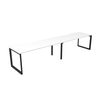 Deluxe Loop Leg Single Sided 2 Person Workstations Multi-Person Desks