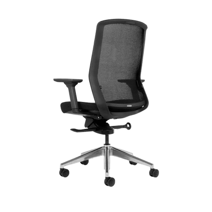 Aveya Black Ergonomic Office Chair Task & Operator Chairs