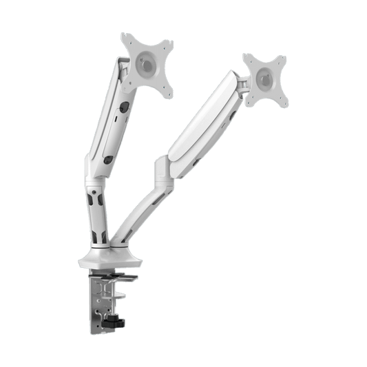 Executive Gas Spring Dual Monitor Arm Monitor & Desk Accessories