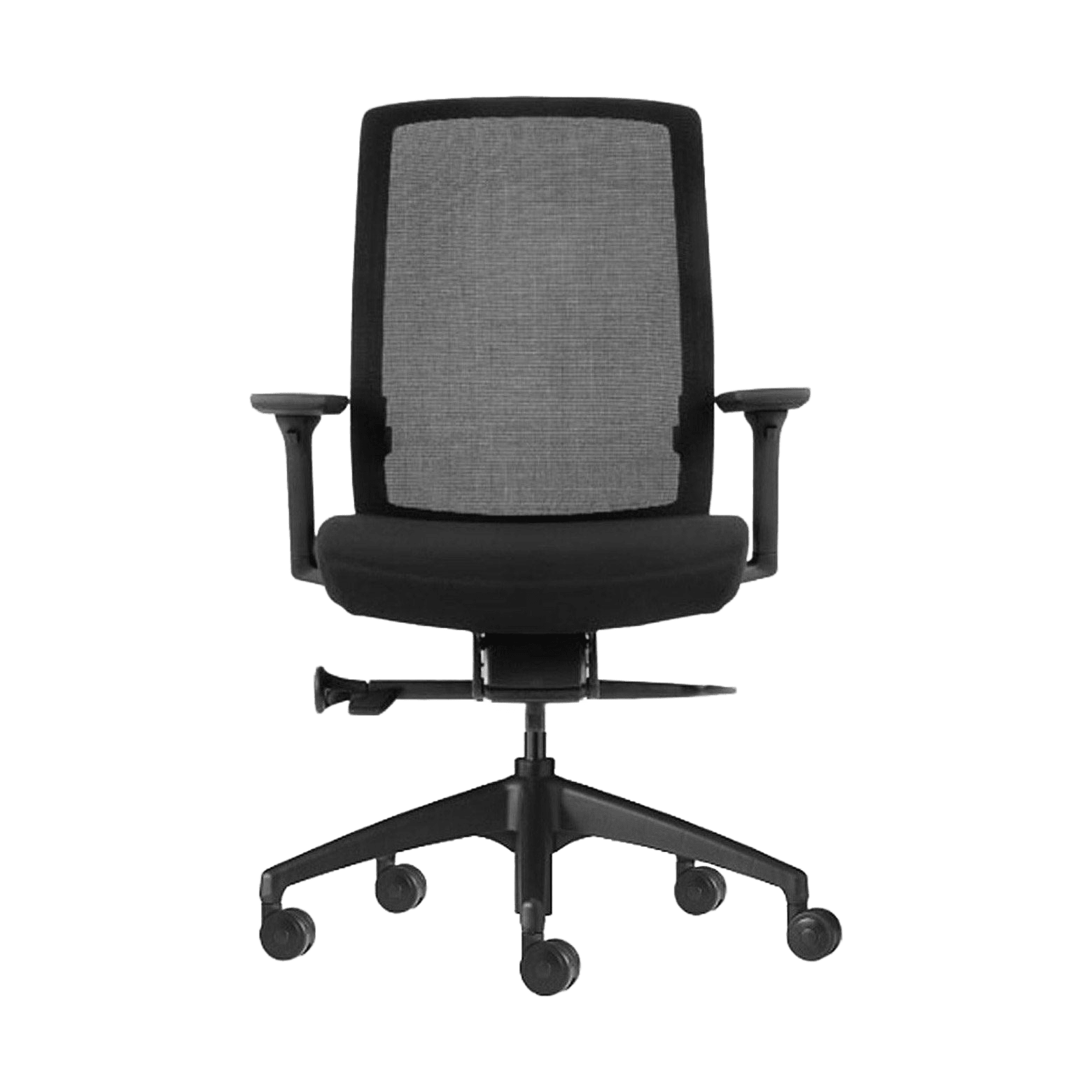Aveya Black Ergonomic Office Chair Task & Operator Chairs
