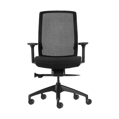 Aveya Black Ergonomic Office Chair Task & Operator Chairs