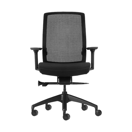 Aveya Black Ergonomic Office Chair Task & Operator Chairs