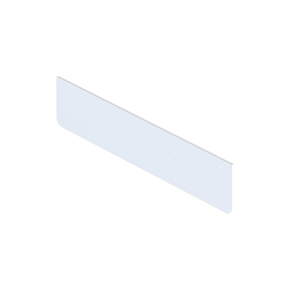 Arch Perforated Modesty Panel Components