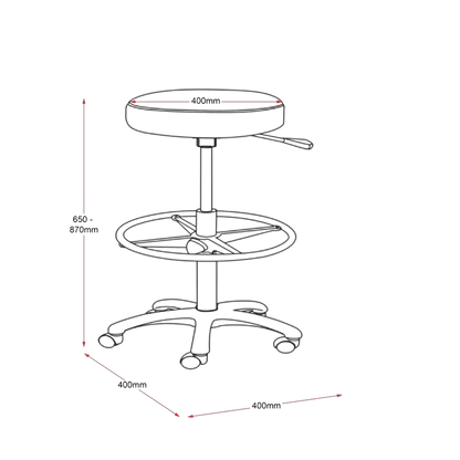 DS Counter Drafting Height Stool Stools & High Seating