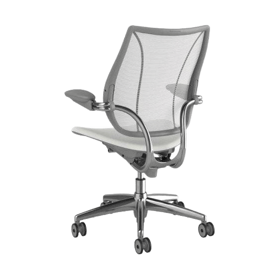 Humanscale Liberty Mesh Chair in White Executive & Boardroom Chairs