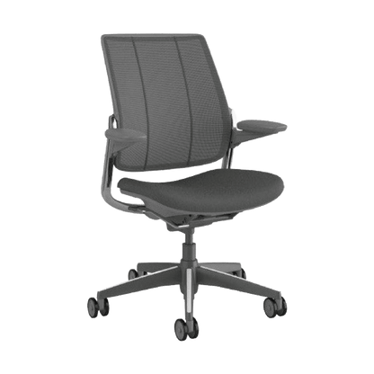 Humanscale Diffrient Smart Office Chair in Grey Task & Operator Chairs