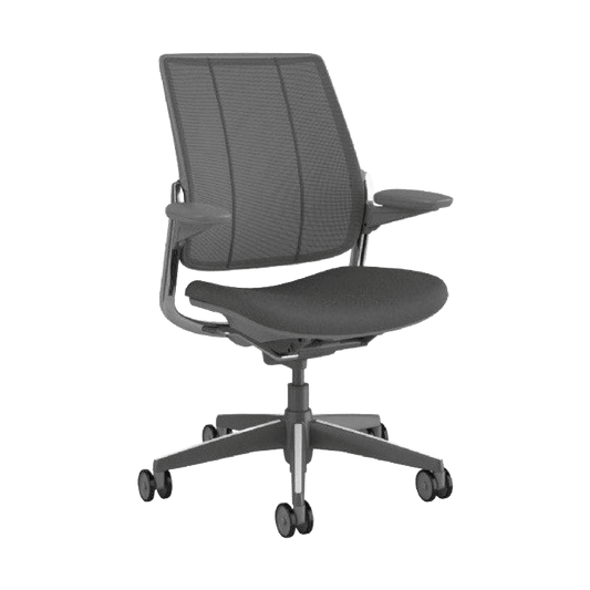 Humanscale Diffrient Smart Office Chair in Grey Task & Operator Chairs