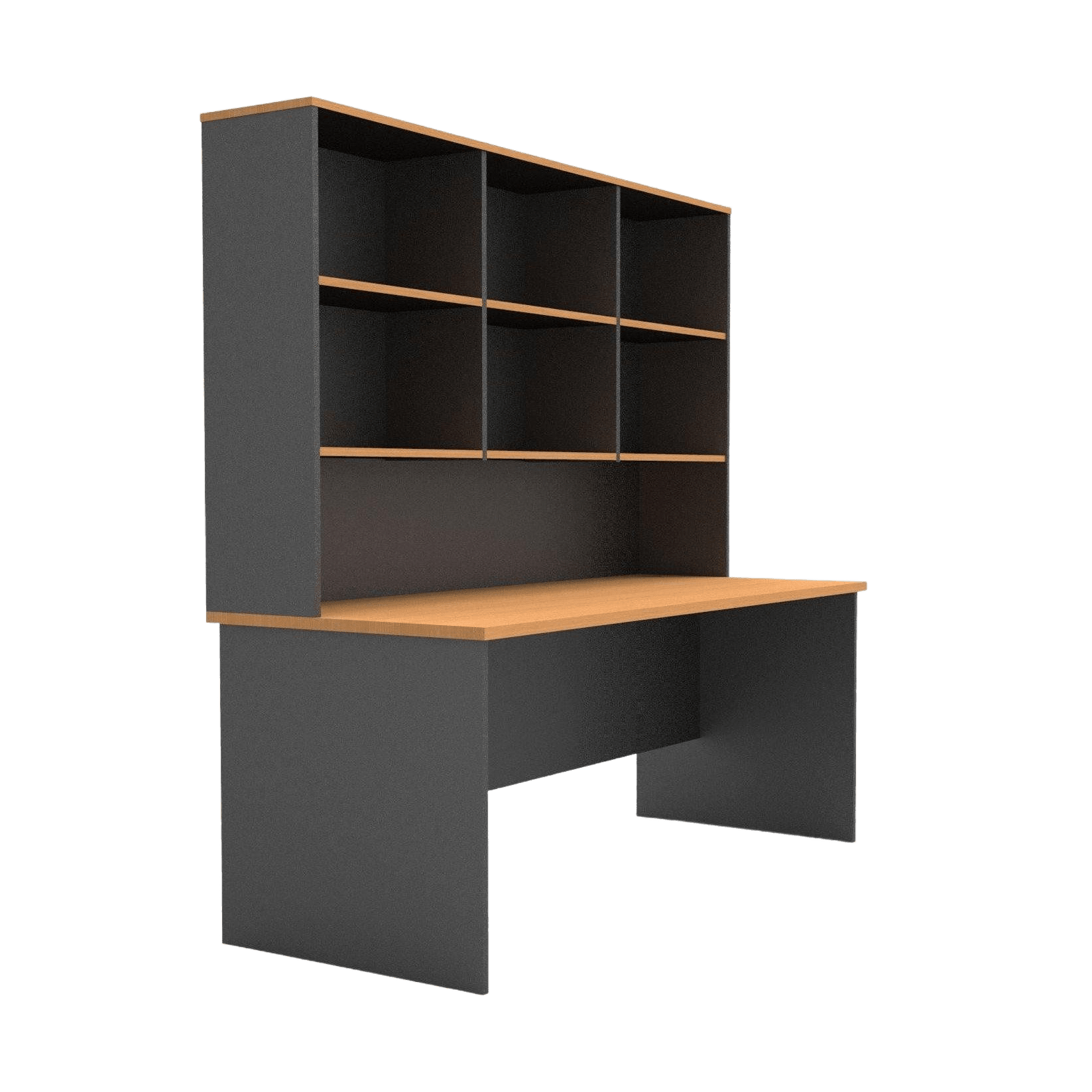 Rapid Worker Office Desk with Hutch Single Desks